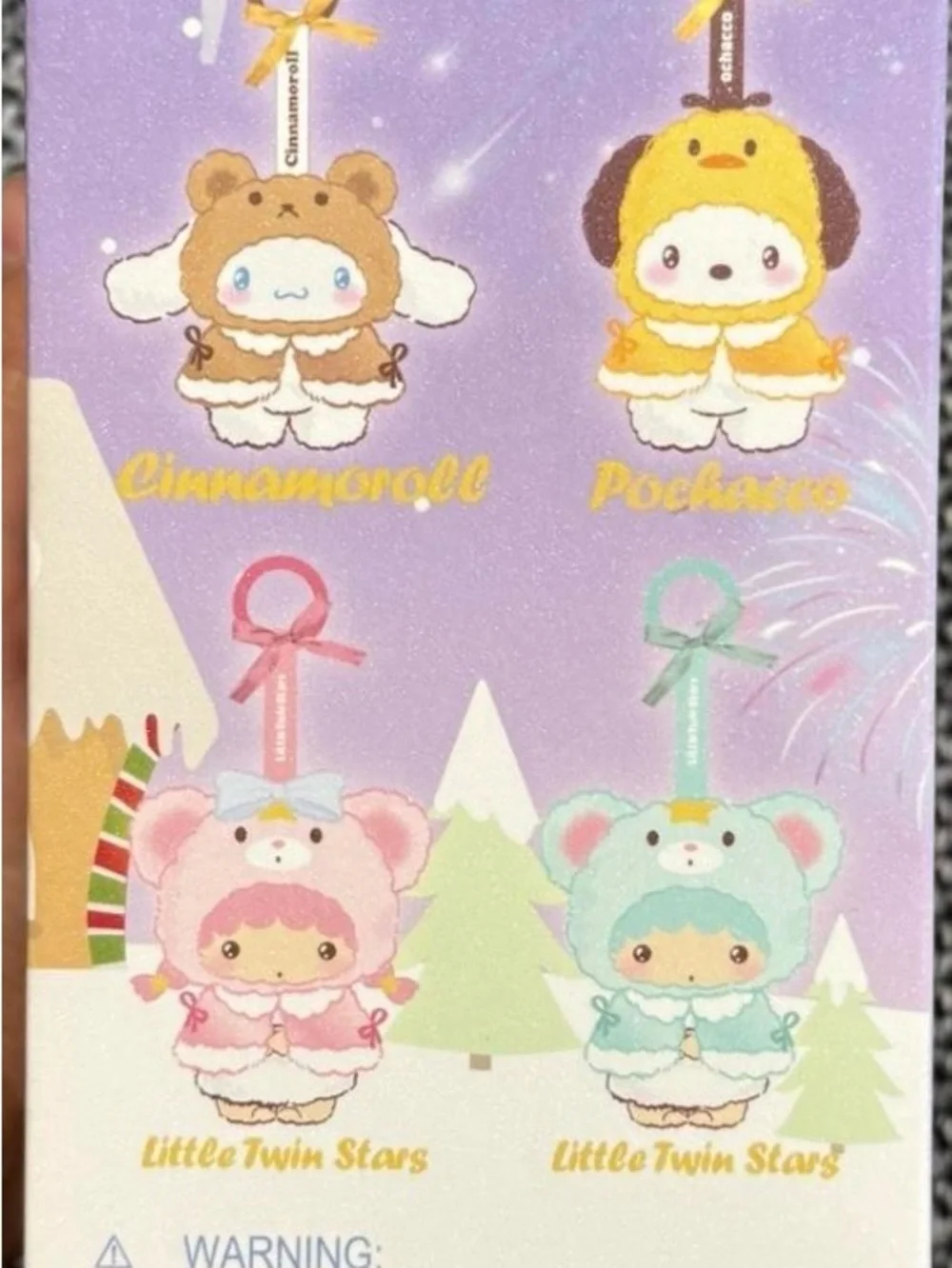 Sanrio Hello Kitty and Friends Little Cape Cinnamon Roll Plush Keychain - Picture 3 of 11